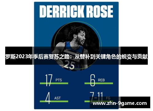 罗斯2023年季后赛复苏之路:从替补到关键角色的蜕变与贡献 罗斯2023年季后赛复苏之路:从替补到关键角色的蜕变与贡献
