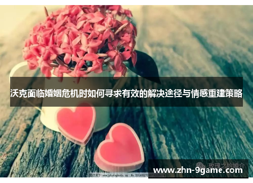 沃克面临婚姻危机时如何寻求有效的解决途径与情感重建策略 沃克面临婚姻危机时如何寻求有效的解决途径与情感重建策略